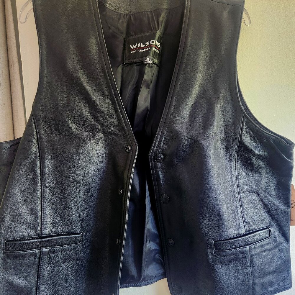 Wilsons leather vest